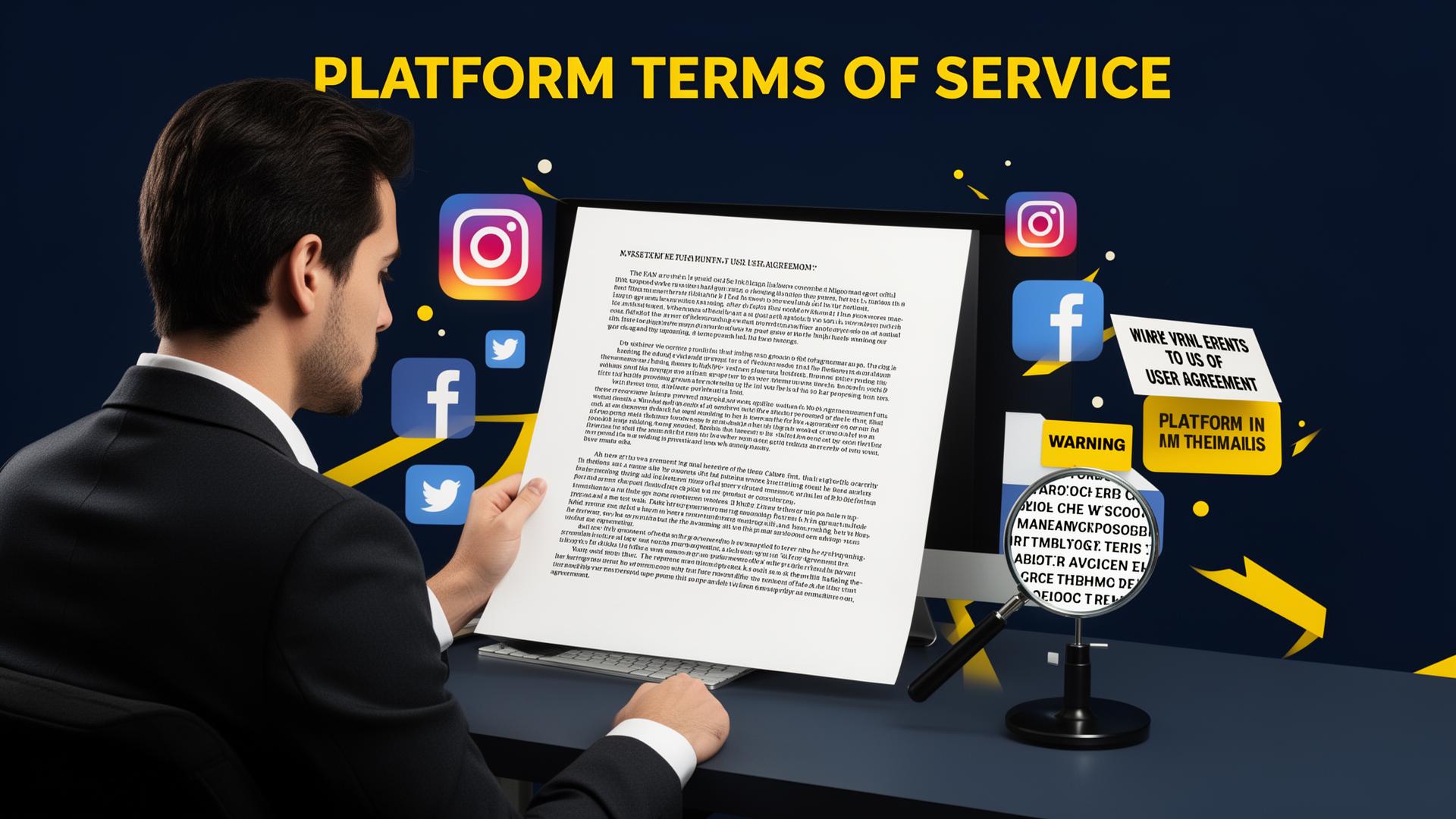Platform Terms of Service: What Creators Actually Agree To - Creators legal advice from Jacobs Counsel Law
