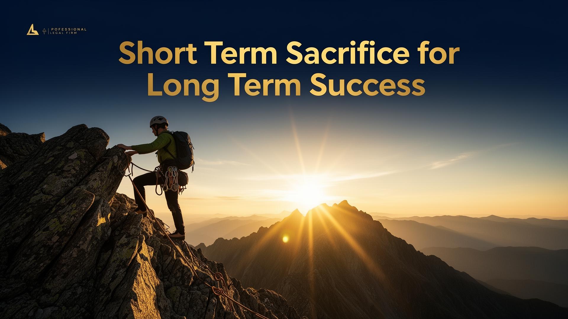 Short-Term Sacrifice, Long-Term Success: Strategic Decisions for Startups - Startups legal advice from Jacobs Counsel Law