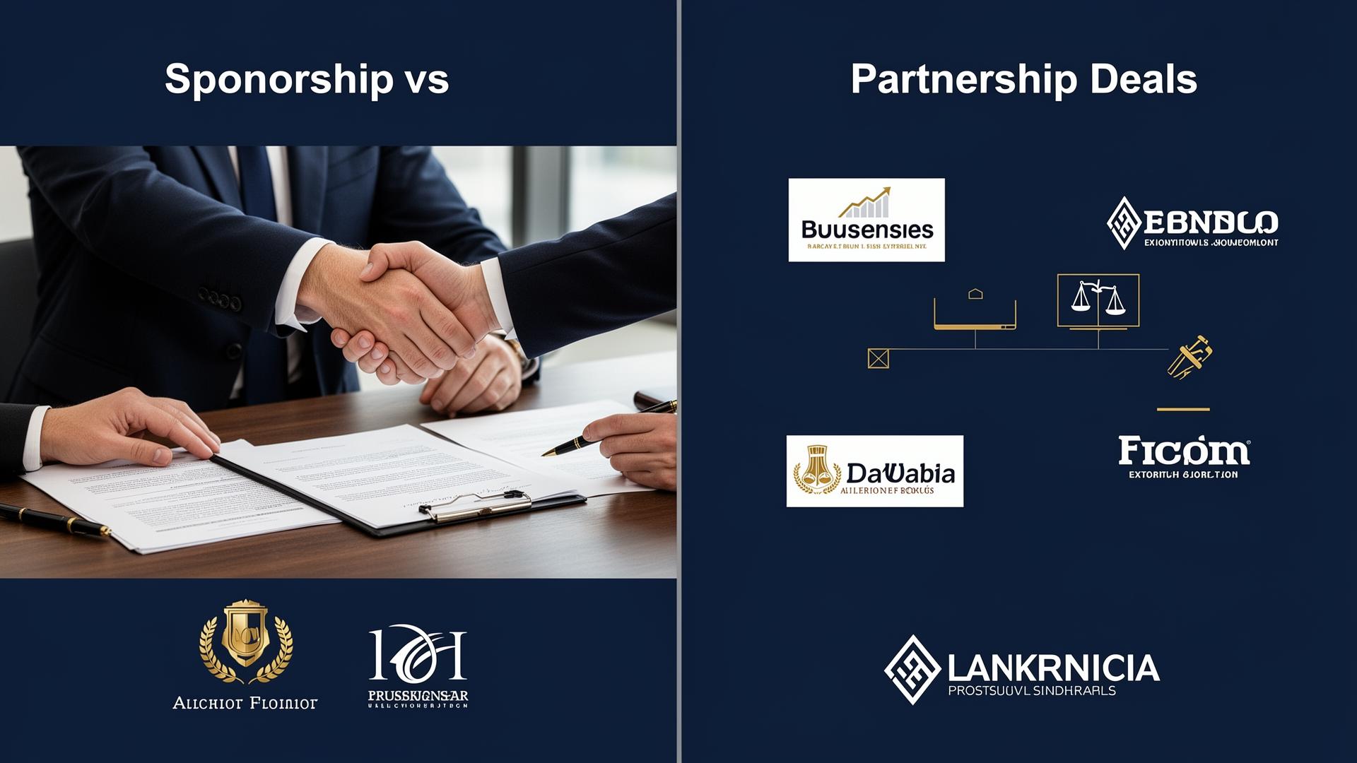 Sponsorship vs. Partnership Deals: Understanding the Legal Difference - Creators legal advice from Jacobs Counsel Law