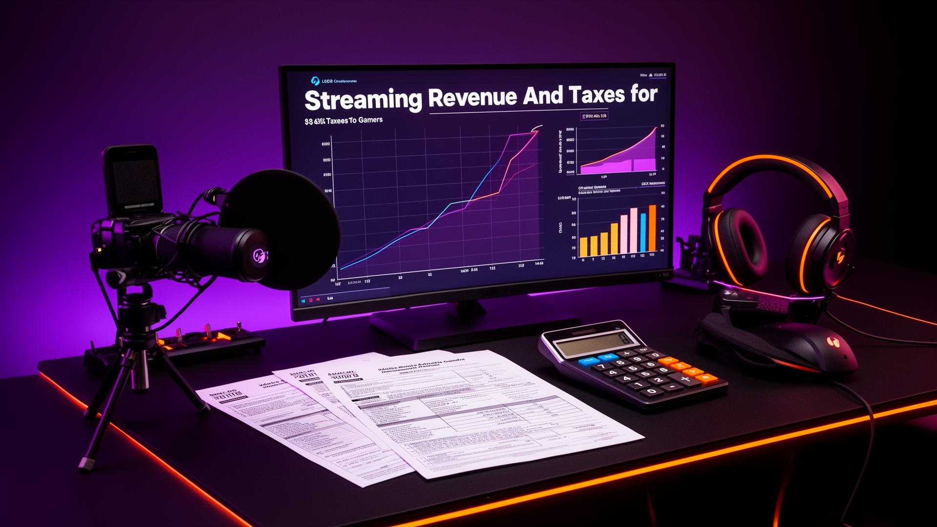 Streaming Revenue and Tax Implications for Gamers - Gaming legal advice from Jacobs Counsel Law
