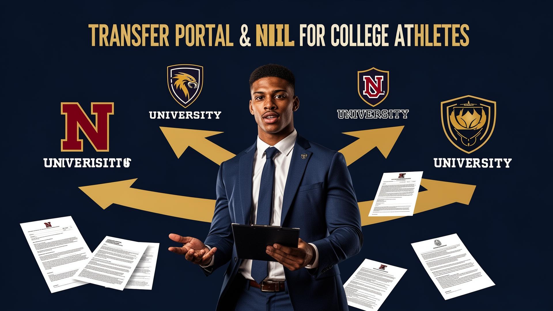 Transfer Portal & NIL: Legal Considerations for College Athletes - Athletes legal advice from Jacobs Counsel Law