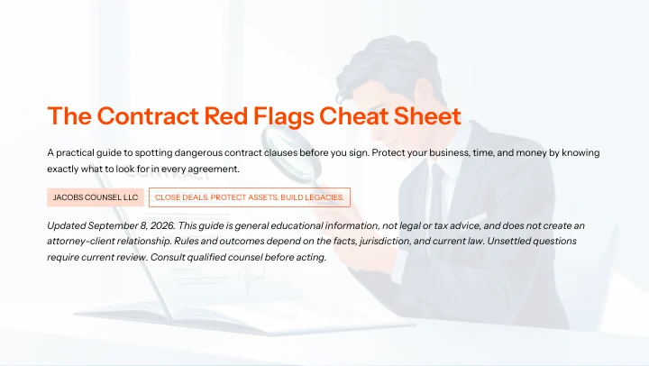 Contract Red Flags — cover